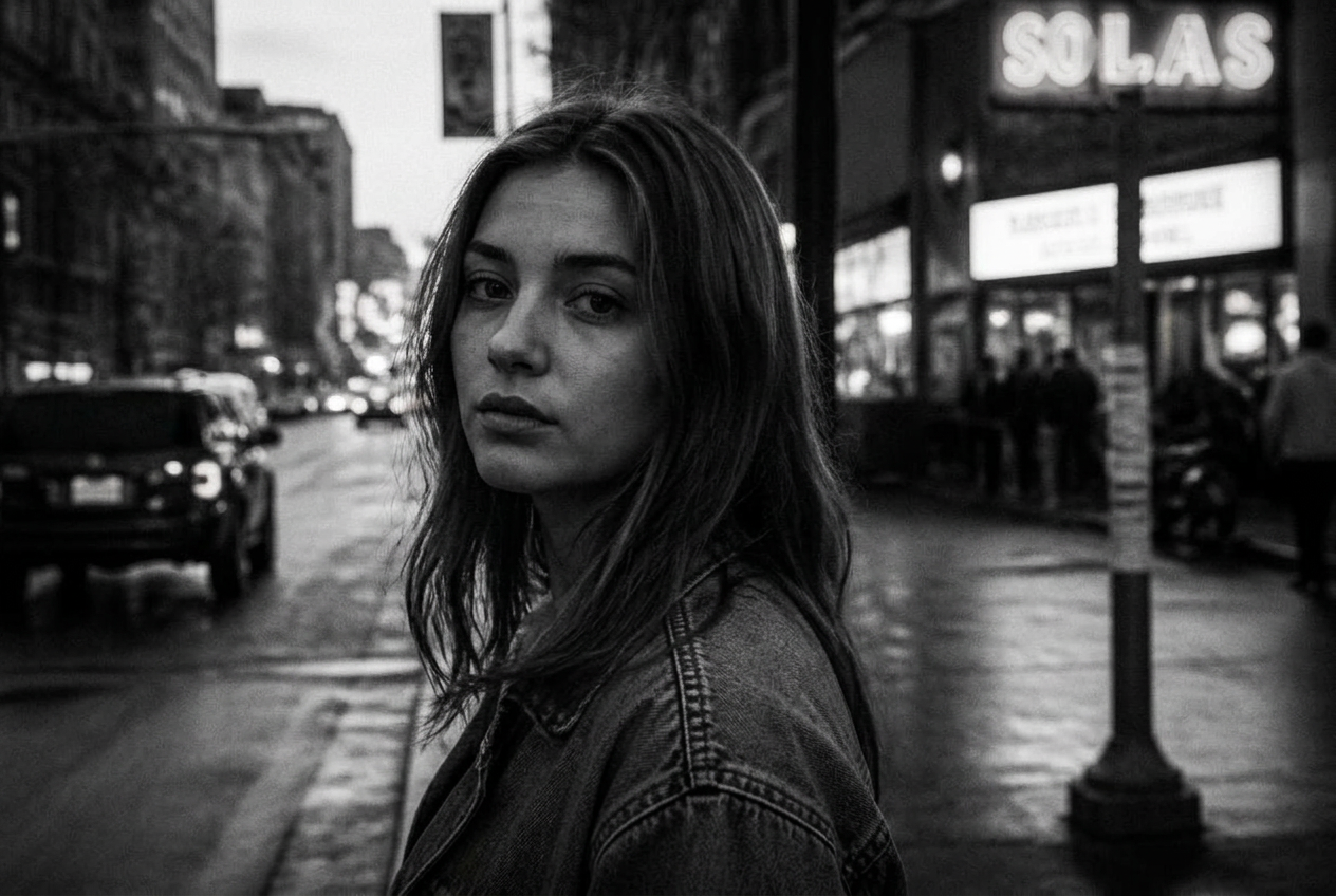 Black & white